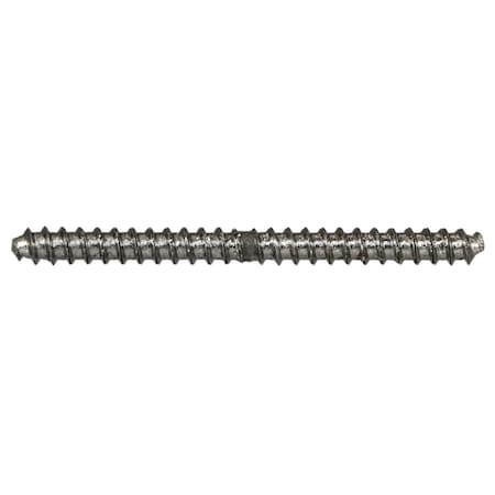 Midwest Fastener 3/16" x 2-1/2" Zinc Plated Steel Dowel Screws 15PK 68421